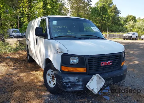 2010 GMC Savana 2500 Work Van from USA, damaged, VIN 1GTZGFBAXA1162094